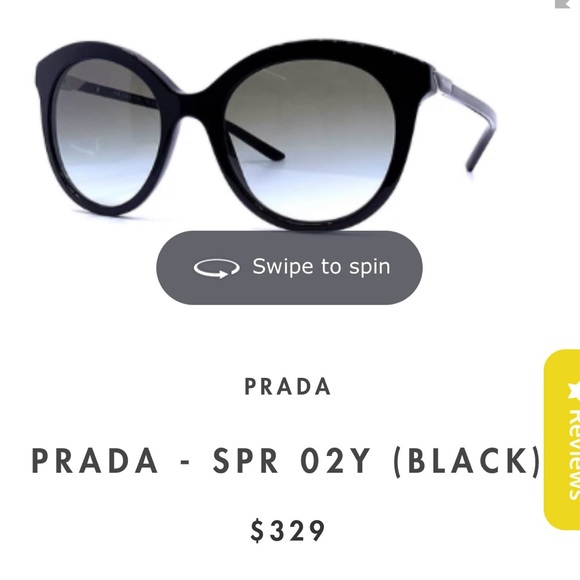 Authentic Prada Sunglasses, EUC, SPR-02Y-F - Picture 3 of 6